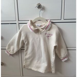 Zara 12-18 Months Toddler Girl Ballet Sweatshirt Tunic Dress